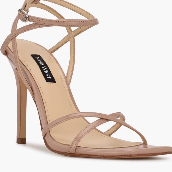 Nine West - Tidle Ankle Strap Heeled Sandal - Picture 2 of 7
